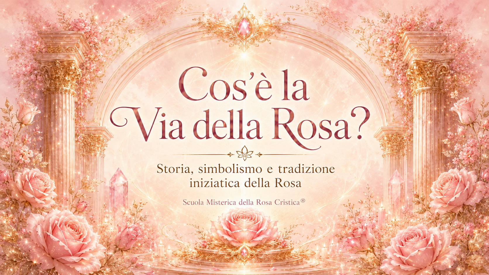 Cos’è la Via della Rosa? Storia, simbolismo e tradizione iniziatica della Rosa