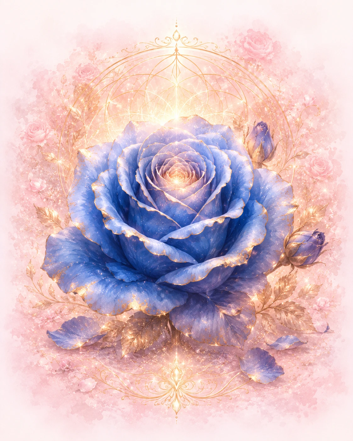 rosa blu