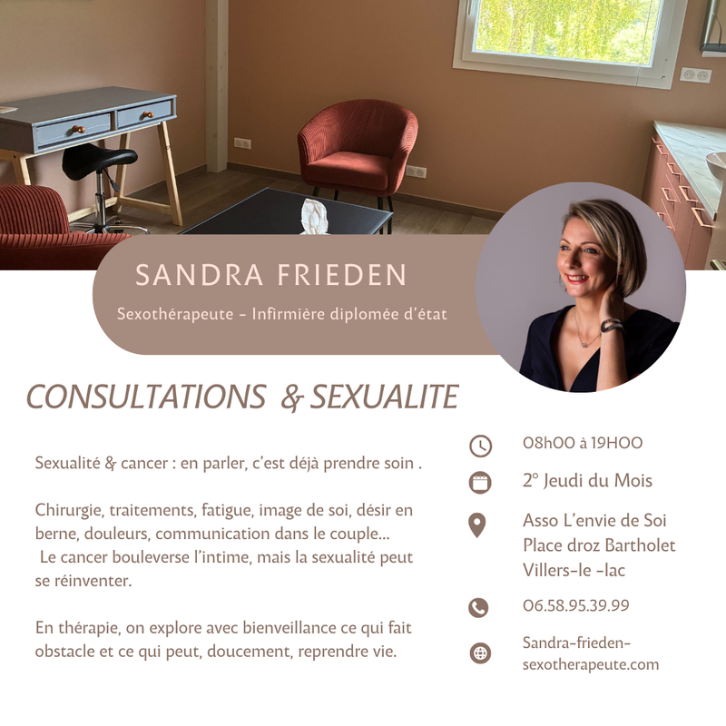 Consultations Sexualité & Cancer – Dès septembre