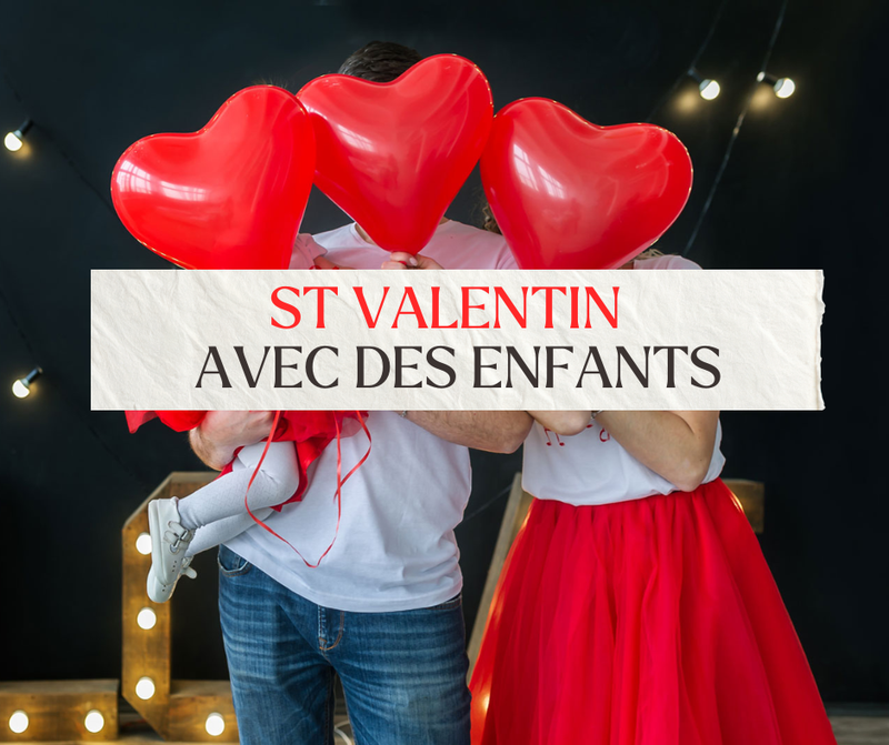 Saint-Valentin avec des enfants