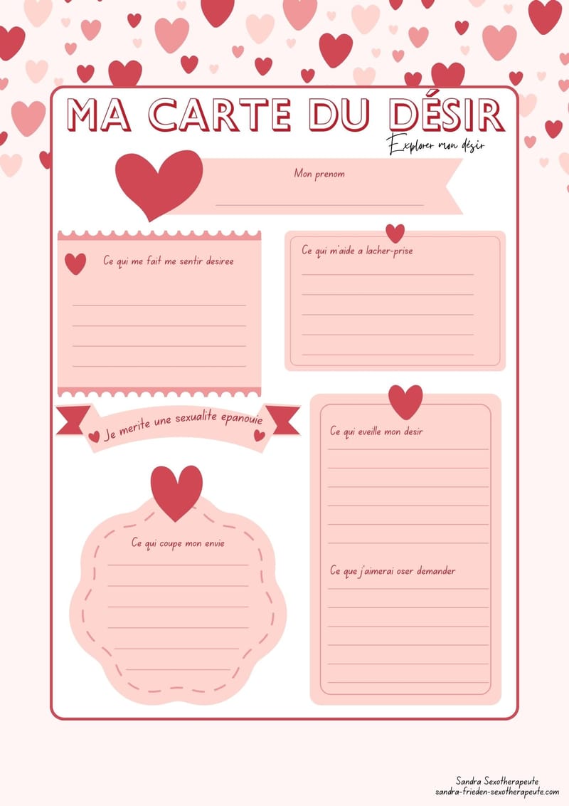 Explorer son désir : une fiche d’introspection pour mieux comprendre sa sexualité