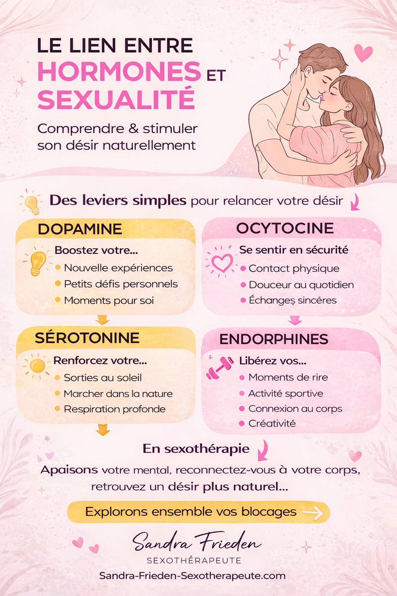 Le lien entre hormones et sexualité