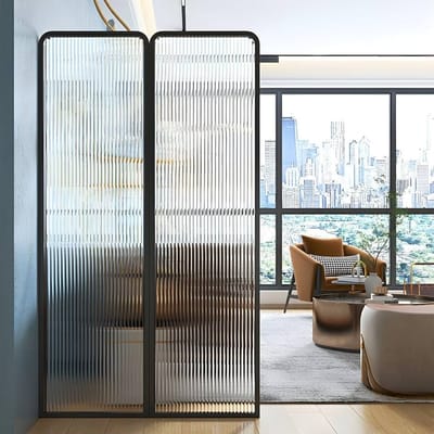 Creative Glass Door Partition Designs for Homes and Offices in 2025