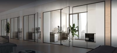 Affordable Interior Glass Partitions And Doors for Functional Layouts
