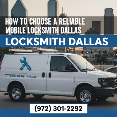 How to Choose a Reliable Mobile Locksmith Dallas