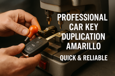 Professional Car key duplication Amarillo – Quick & Reliable