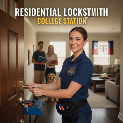 Locked Out in Aggieland? The Fastest Residential Locksmith in College Station