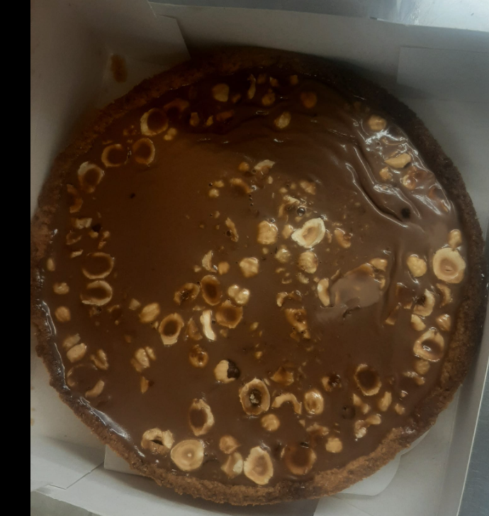 Tarte chocolat noisette