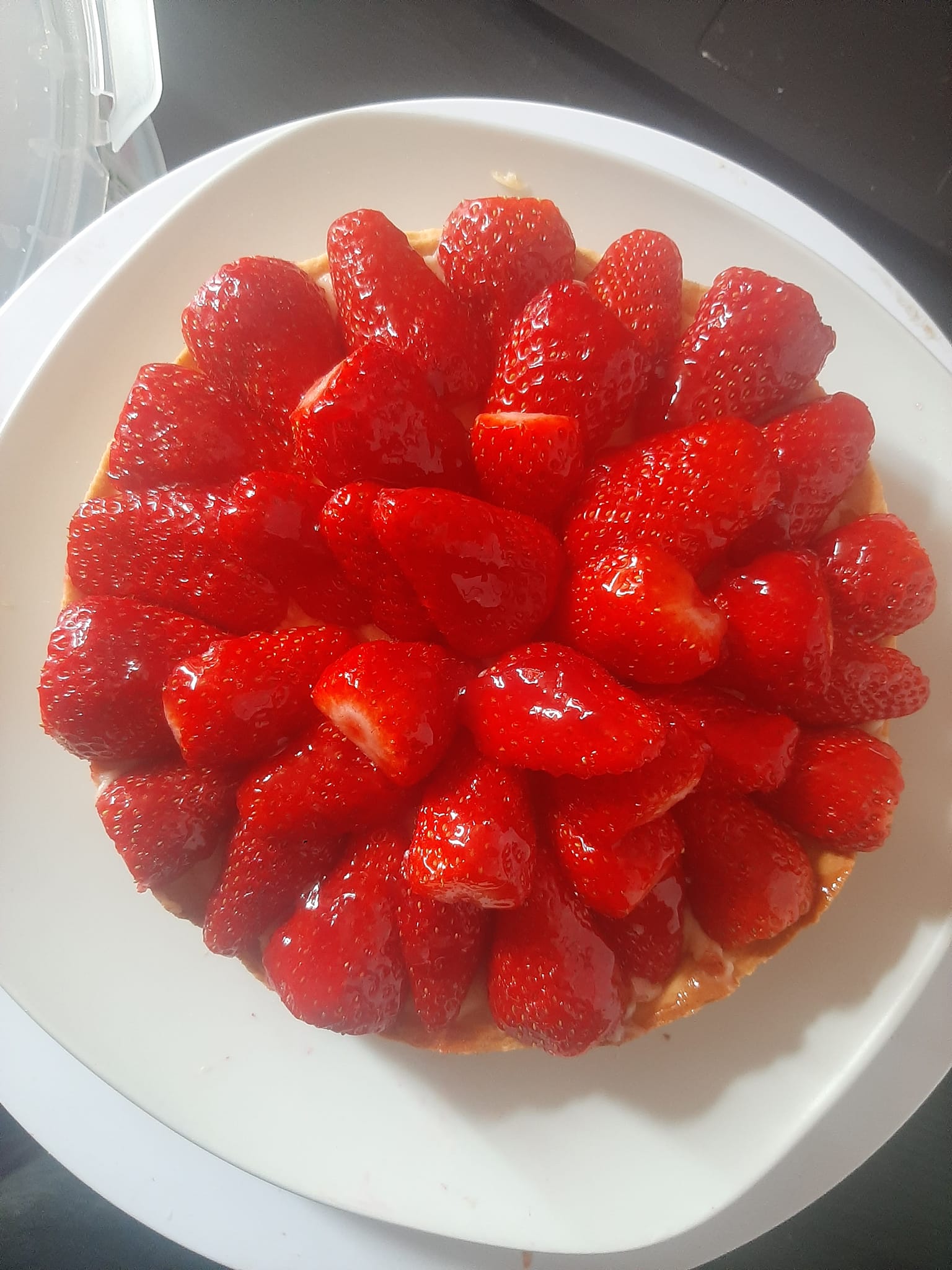 Tarte aux fraises