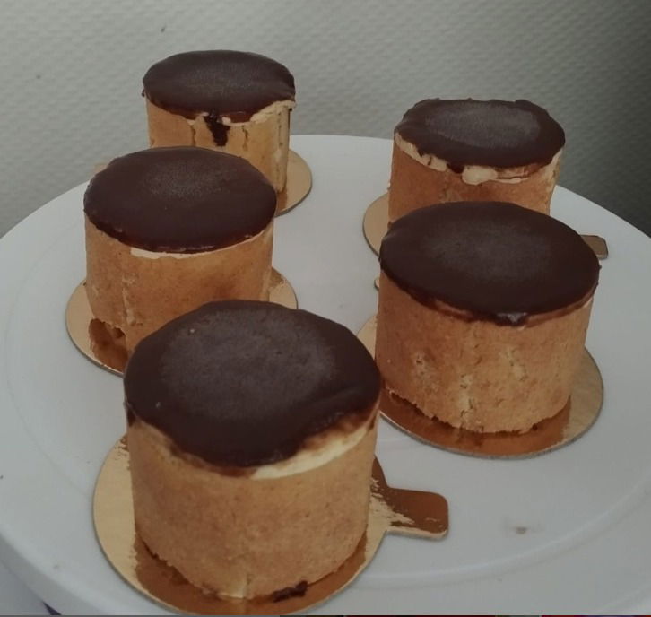 Entremet vanille