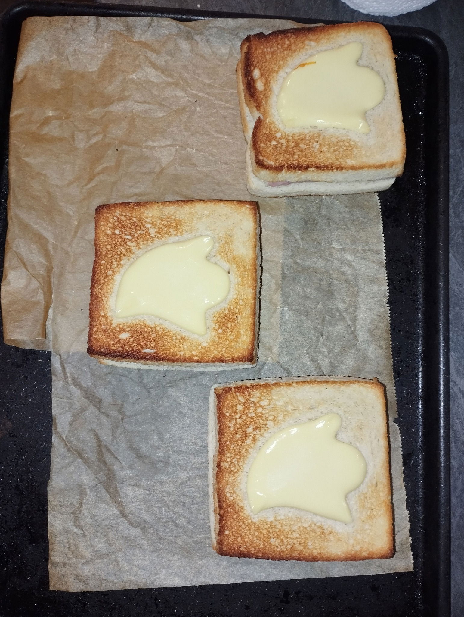 Croque monsieur (Halloween)