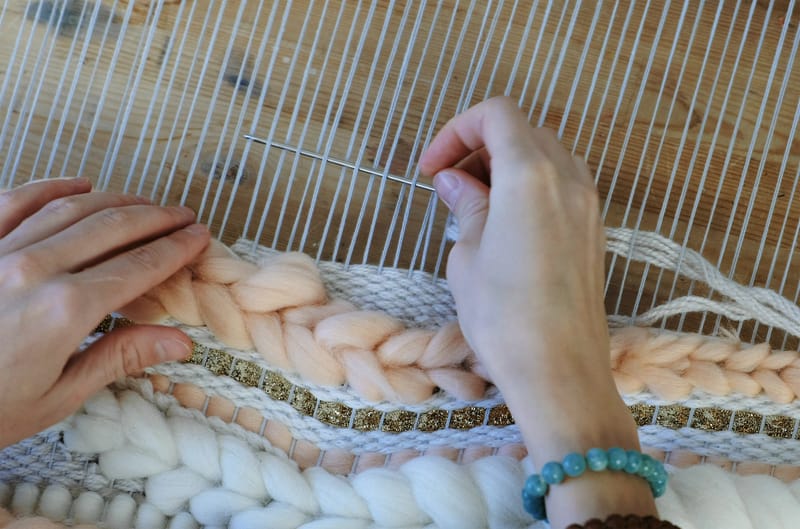 Atelier "petit tissage"