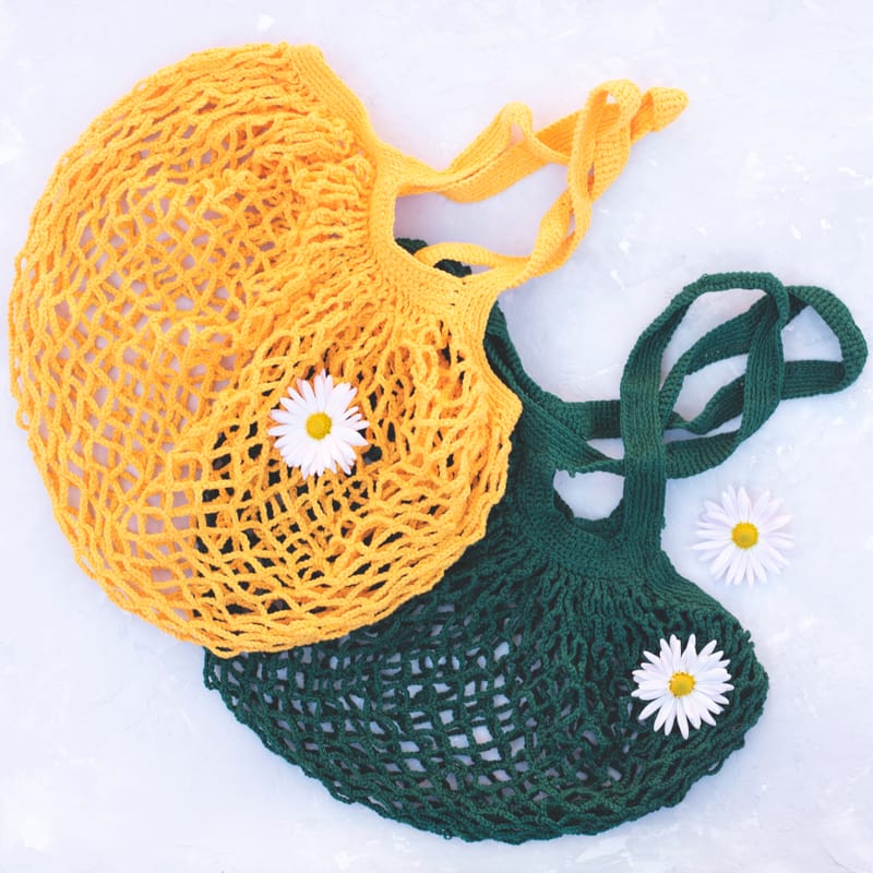 Atelier "crocheter un sac filet"