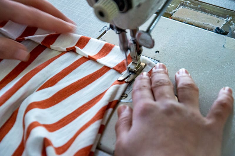 Atelier "coudre un tee-shirt en jersey"