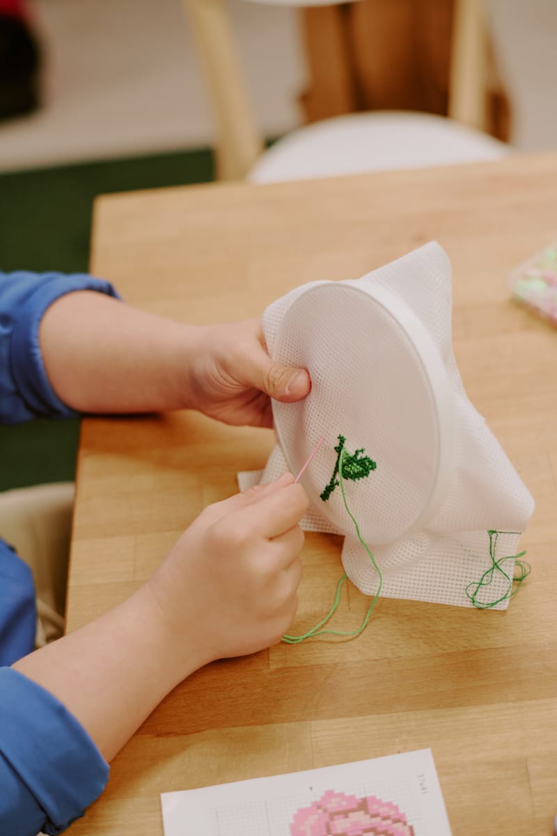 Atelier enfants "initiation à la broderie "