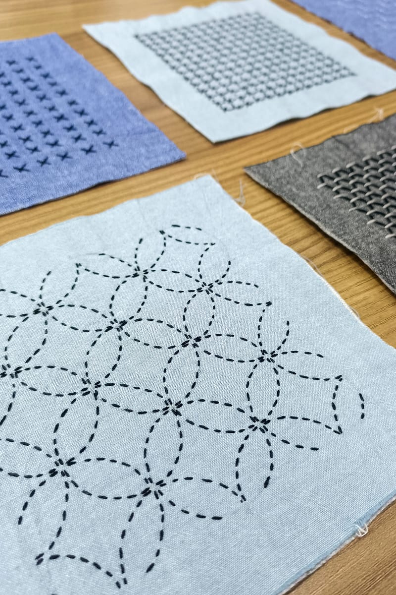 Samedi 24 octobre, 15h-17h : Atelier accompagné « initiation à la broderie Sashiko"