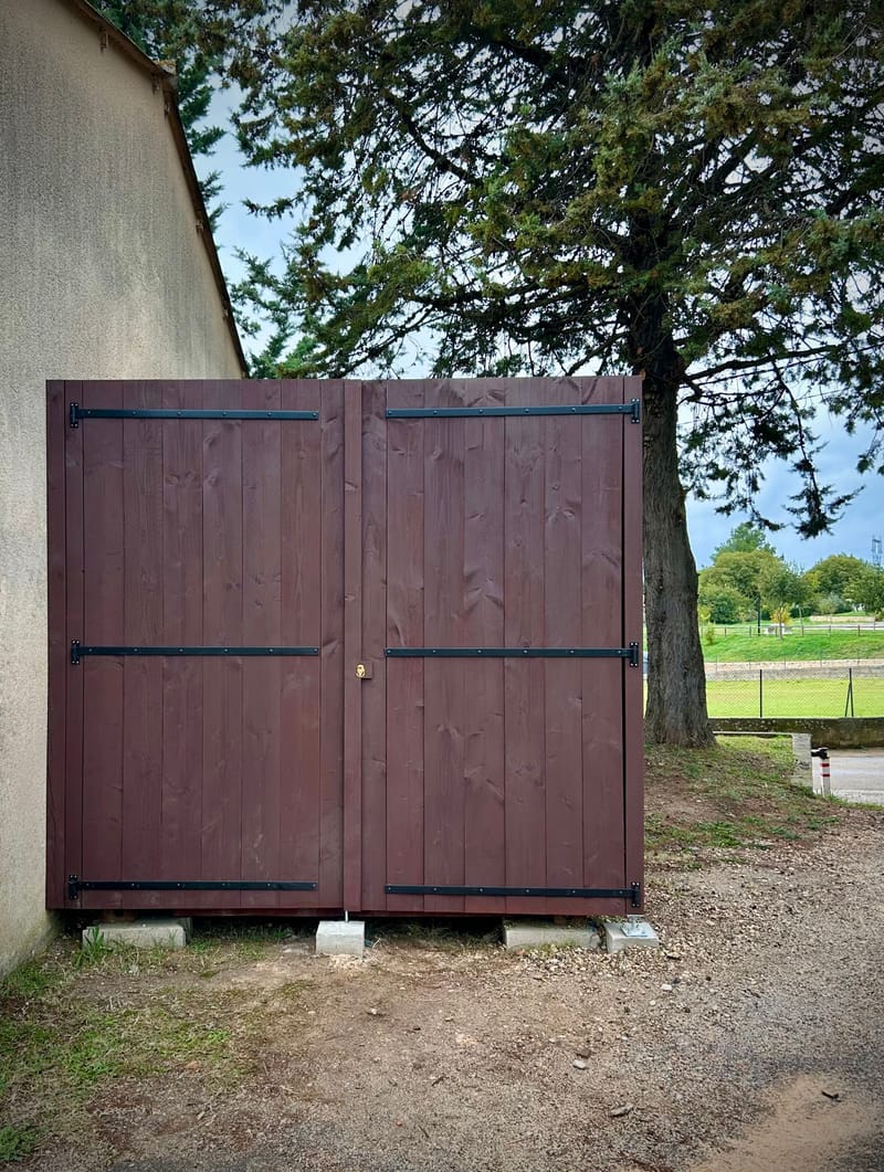 Habillage d'un container Maritime