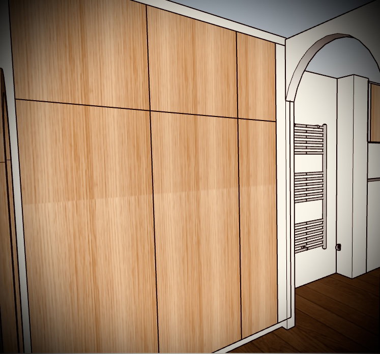 Bathroom layout - Laundry room