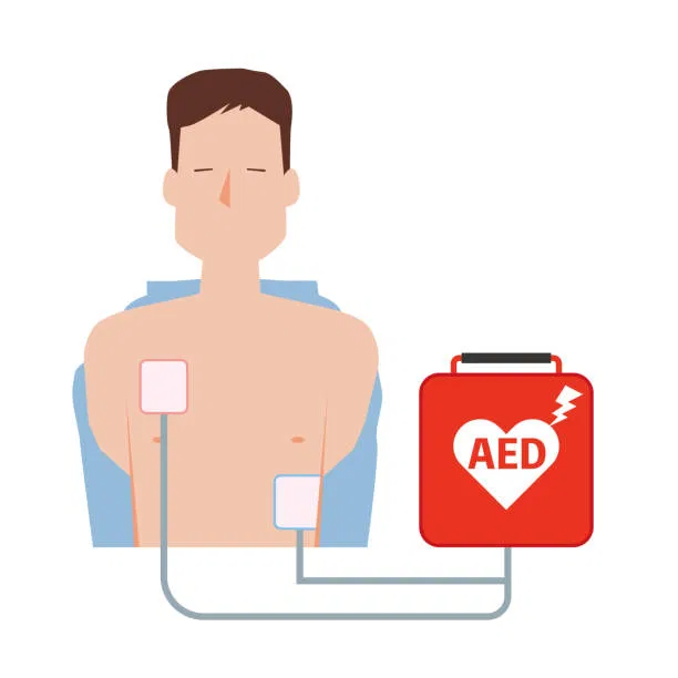 2.200 Defibrillatore Illustrazioni stock, grafiche vettoriali royalty-free  e clip art - iStock | Massaggio cardiaco, Emergency, Heart disease
