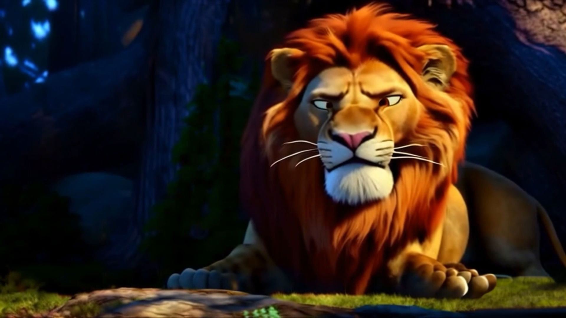 📽️ האריה והחסידה - סרטון AI