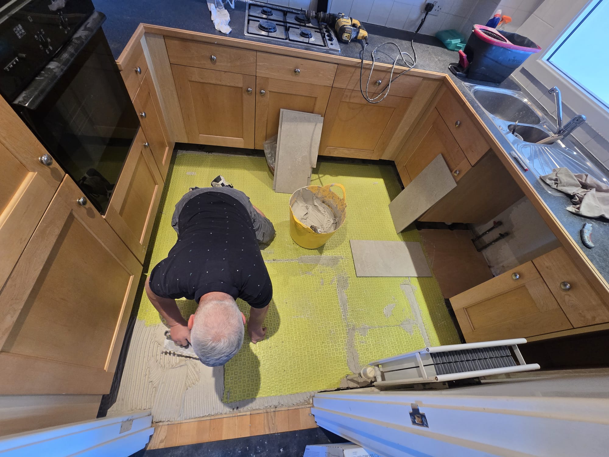 New Kitchen Floor
