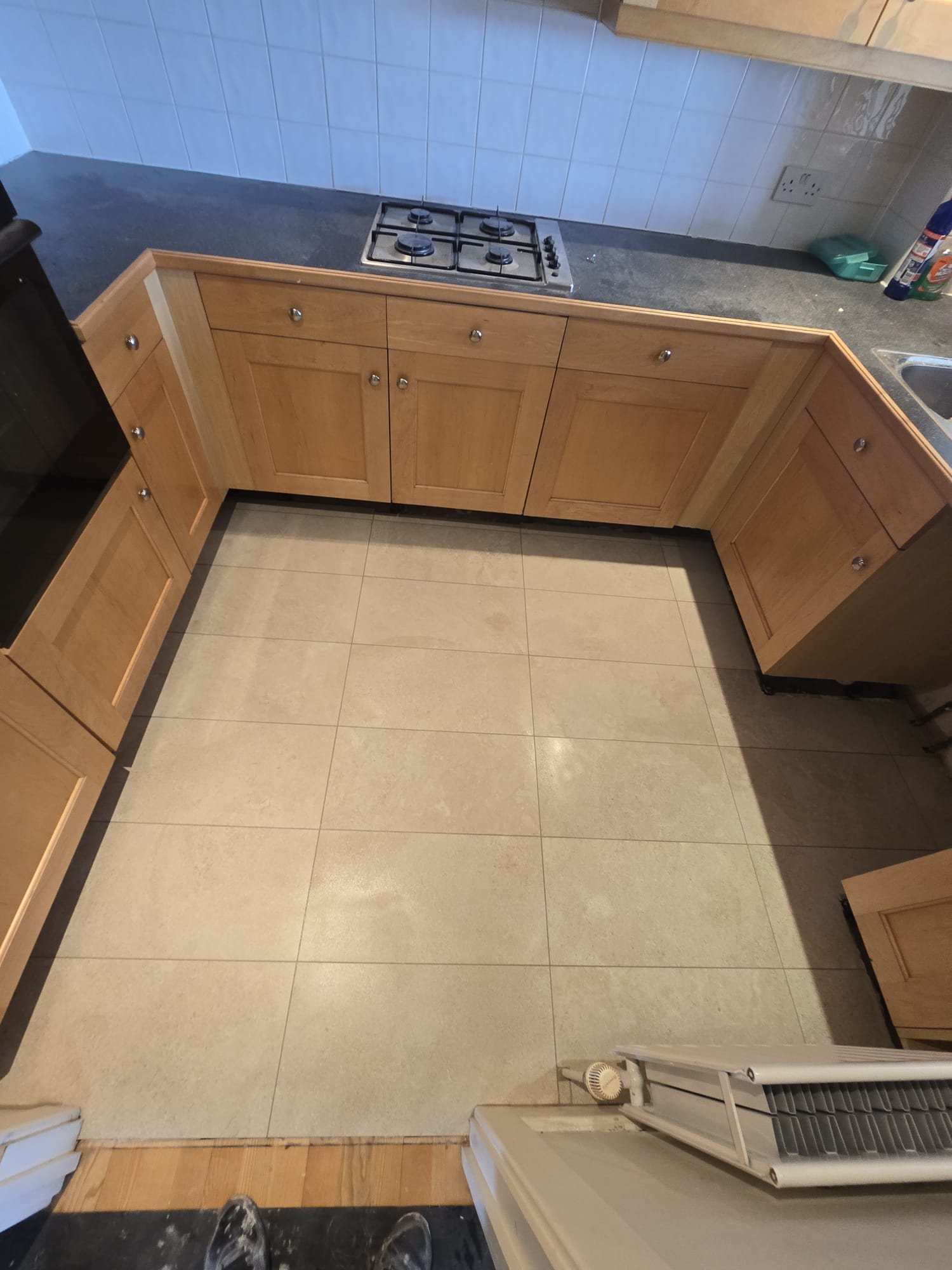 New Kitchen Floor