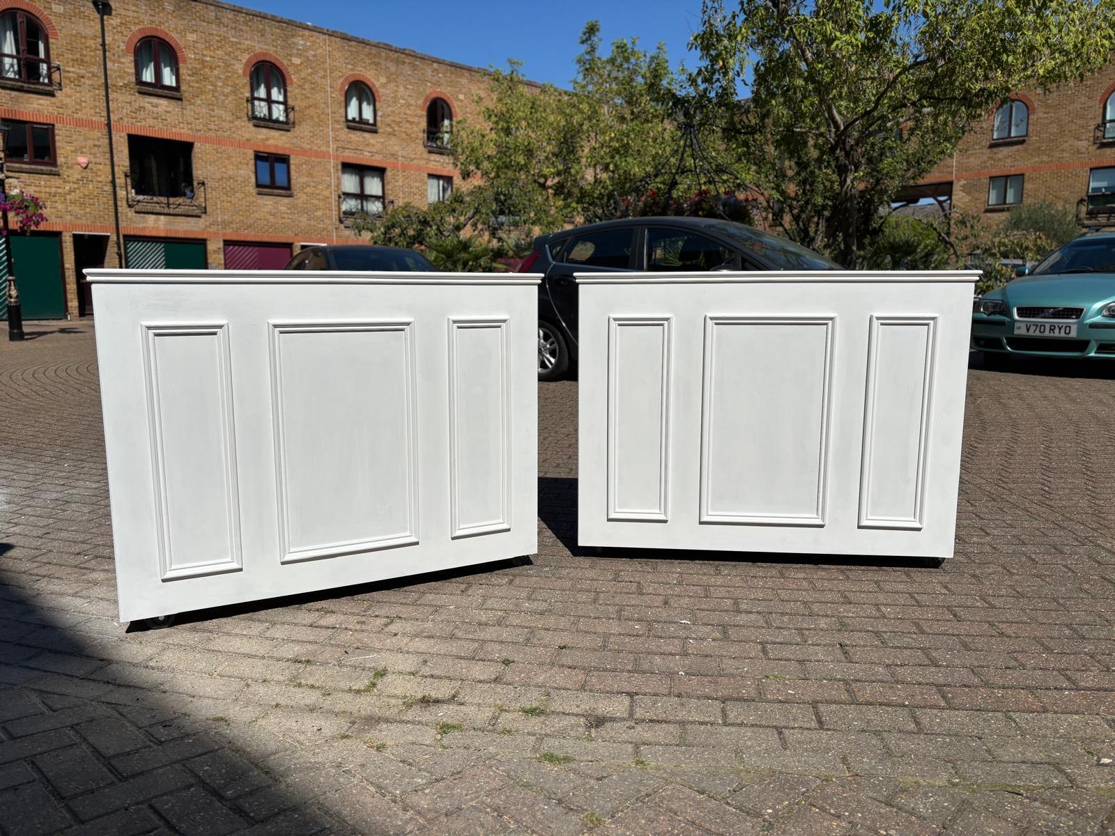 Bespoke Tailor Made Planters for a Restaurant