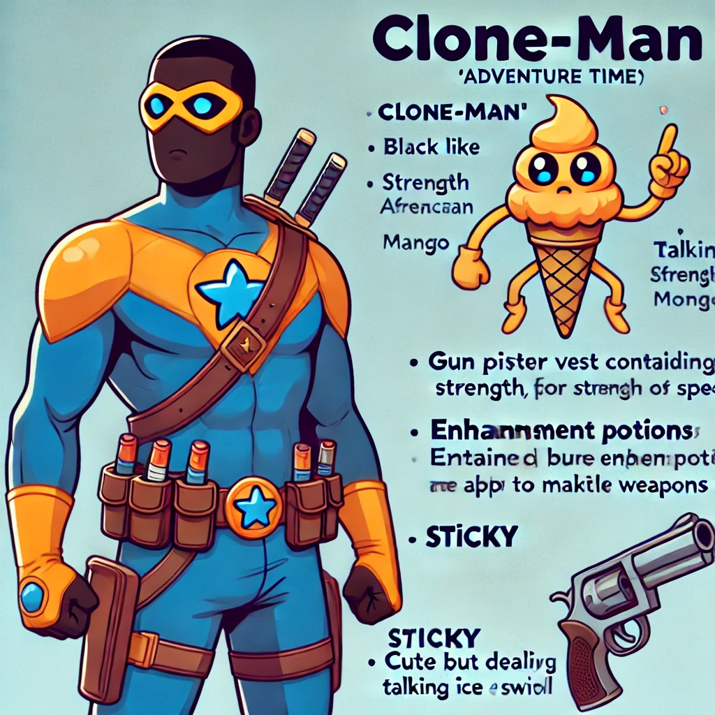 CloneMan the Amazing  - Written By : Devon King