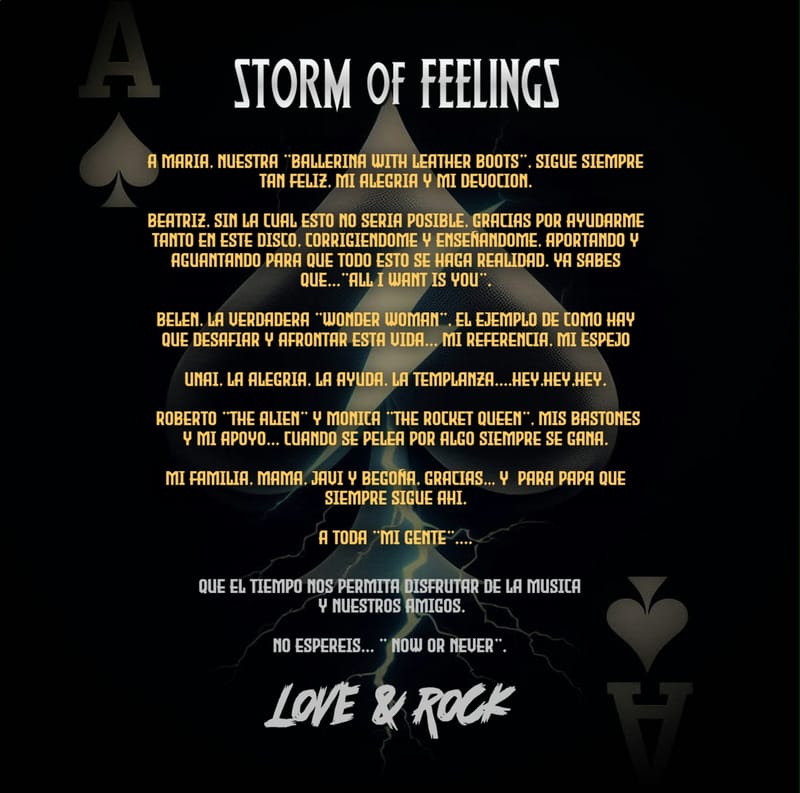 storm of feelings