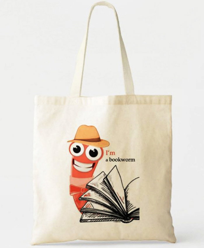 BOOKS Cotton Tote Bag