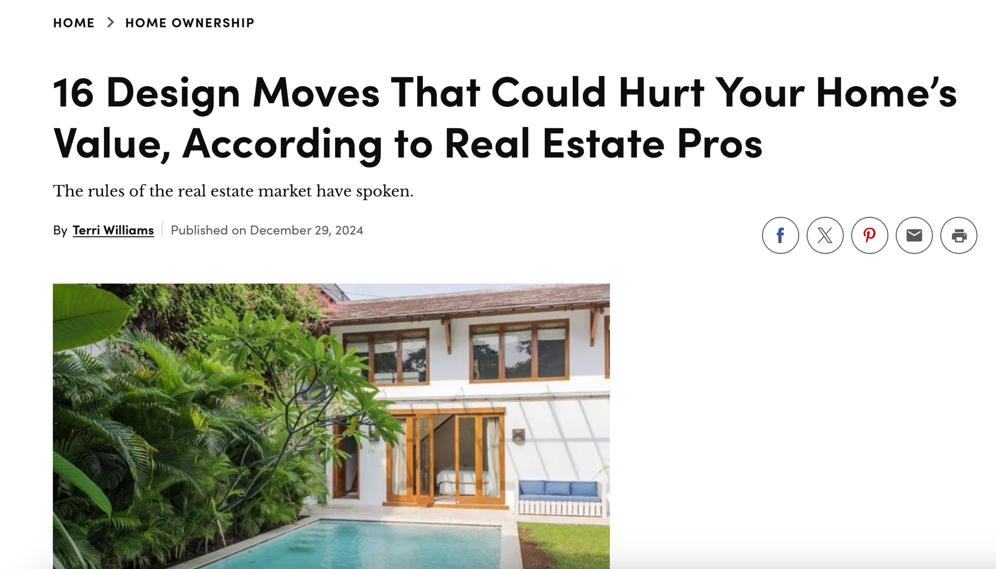 16 Design Moves That Could Hurt Your Home’s Value