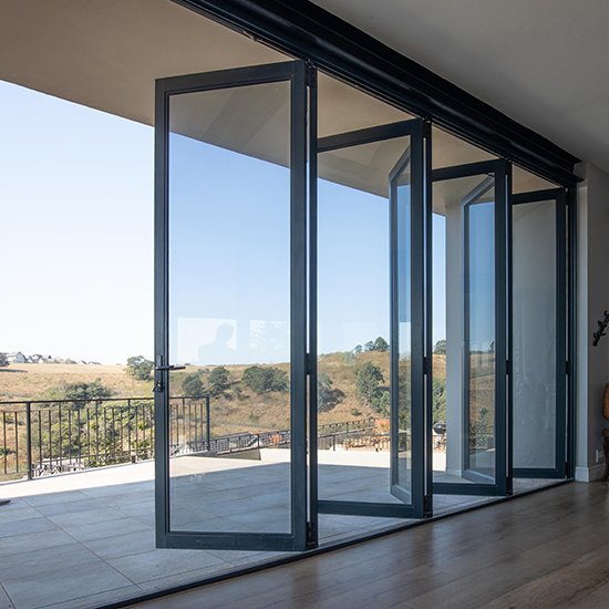 Stacking doors