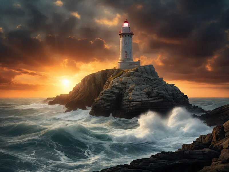 lighthouse seascapes