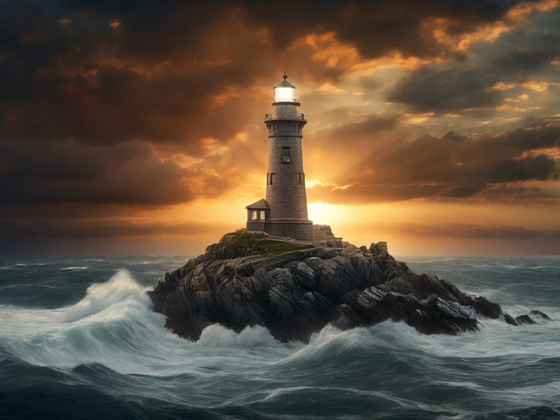 lighthouse seascapes