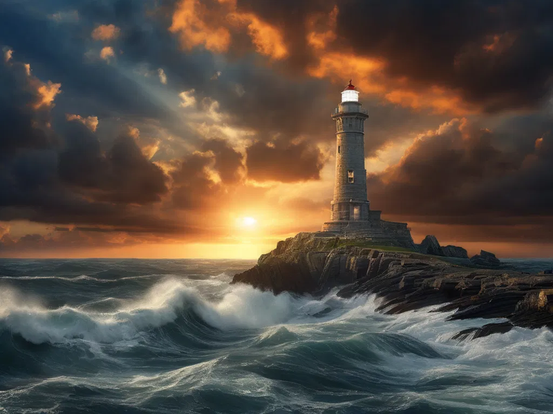 lighthouse seascapes