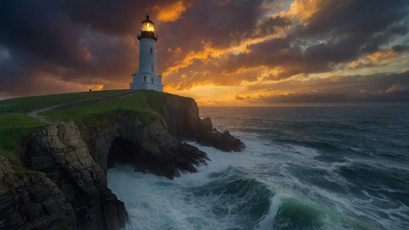 lighthouse seascapes