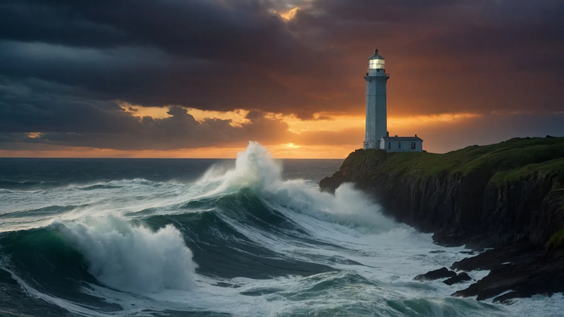 lighthouse seascapes