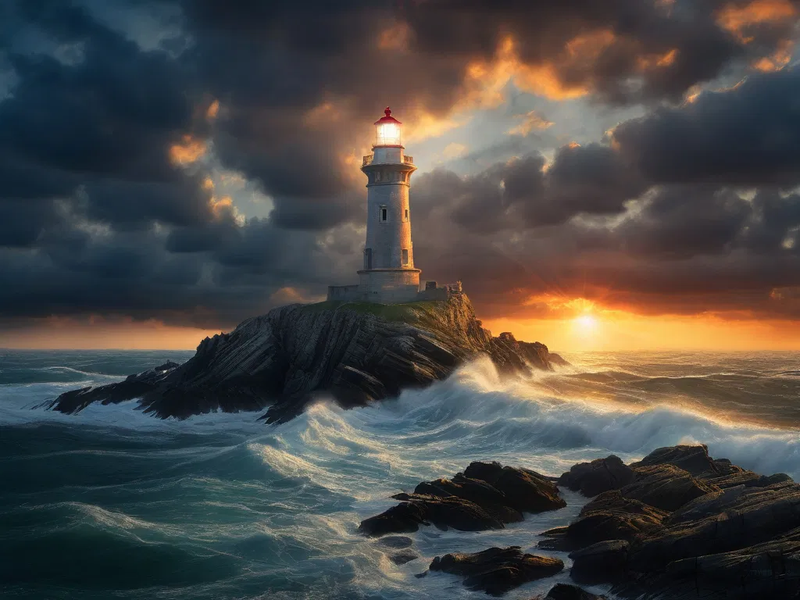 lighthouse seascapes