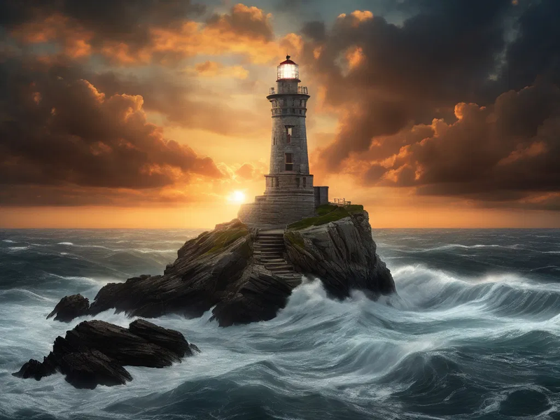 lighthouse seascapes