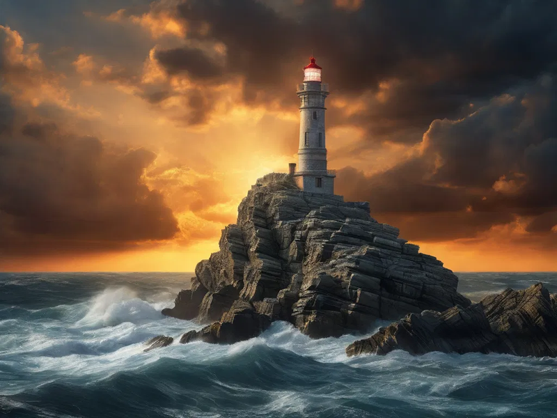 lighthouse seascapes