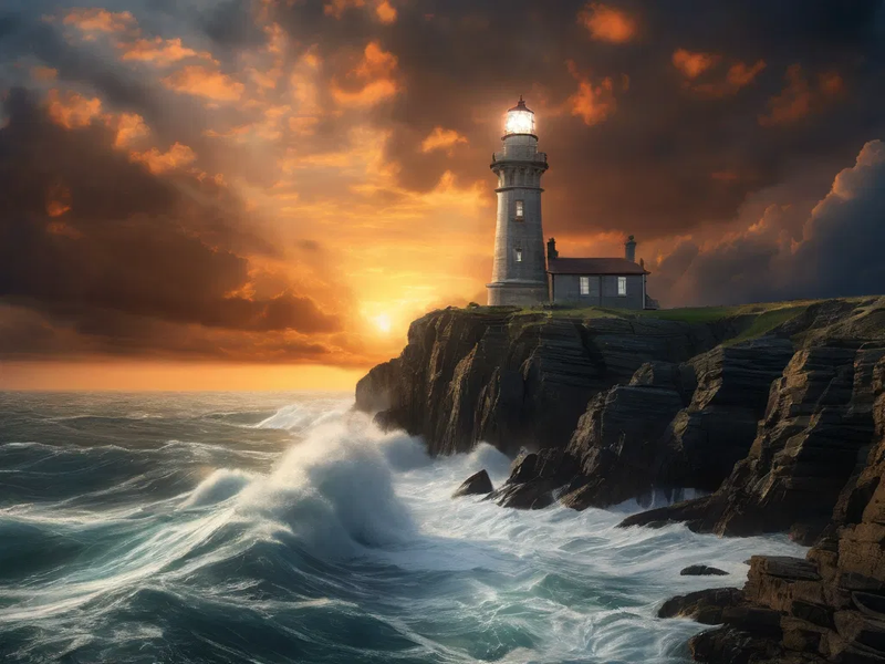 lighthouse seascapes