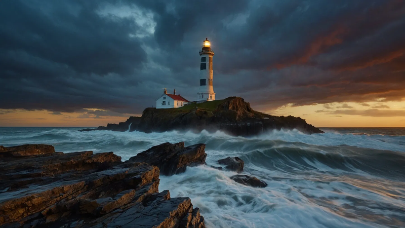 lighthouse seascapes