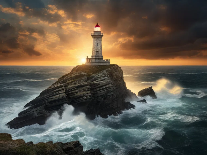 lighthouse seascapes