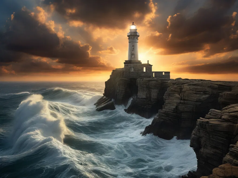 lighthouse seascapes