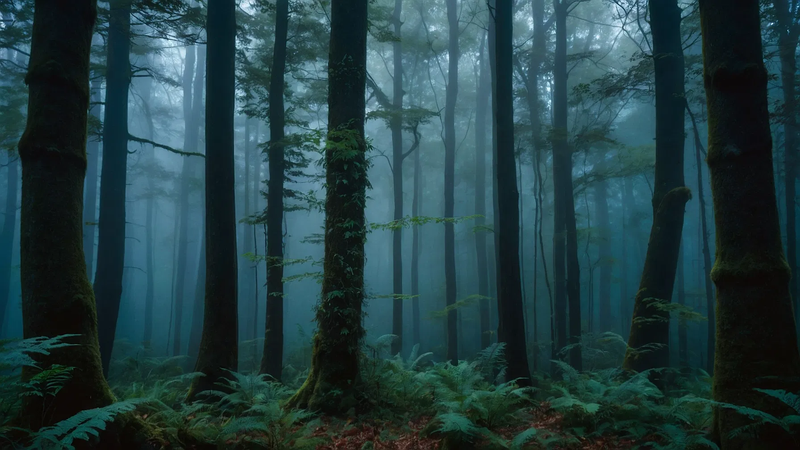 plain tress & forest