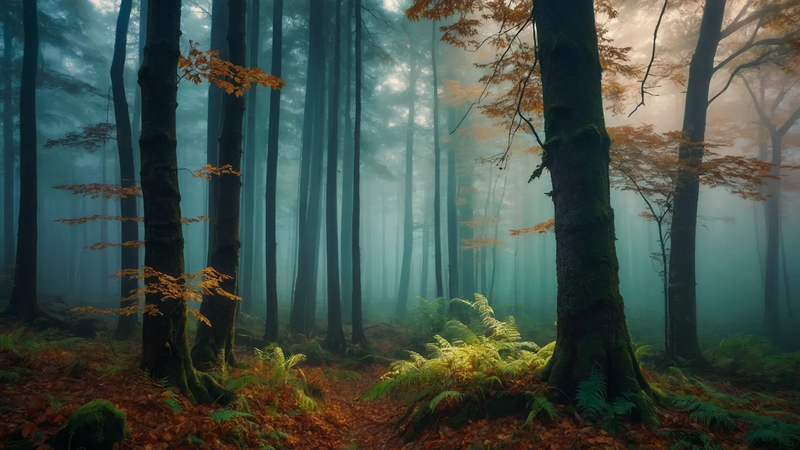 plain tress & forest