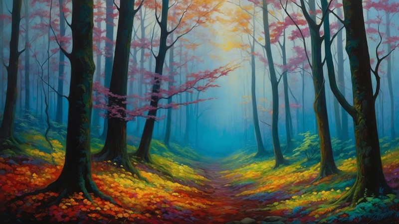 plain tress & forest