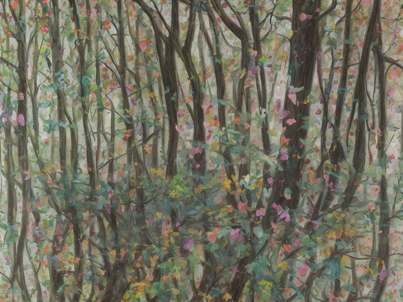 plain tress & forest