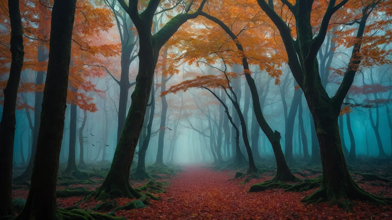 plain tress & forest