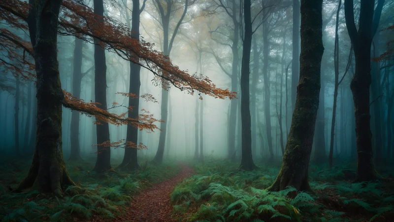 plain tress & forest